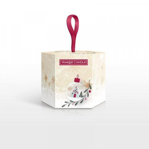 neuveden: YANKEE CANDLE Dárková sada 1 ks votivní svíčky 49g / Snowflake Kisses