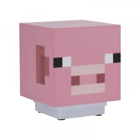 neuveden: Minecraft Prasátko - Dekorativní lampa
