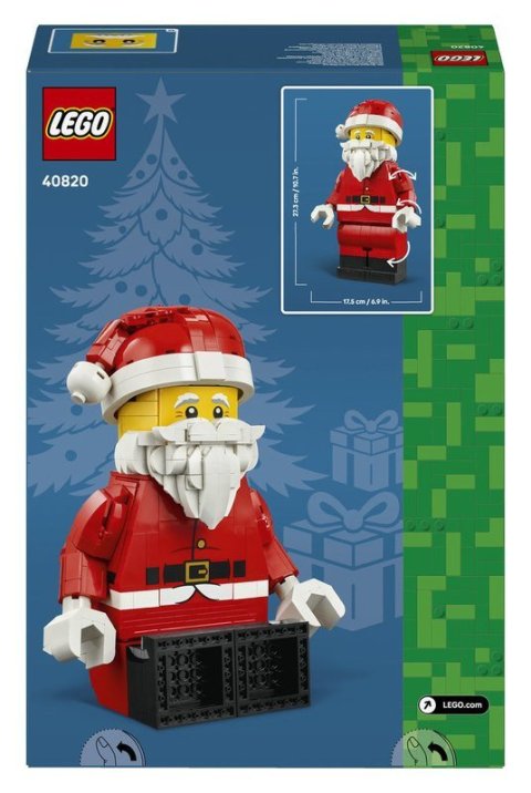 : LEGO® Iconic 40820 Zvětšená minifigurka Santy
