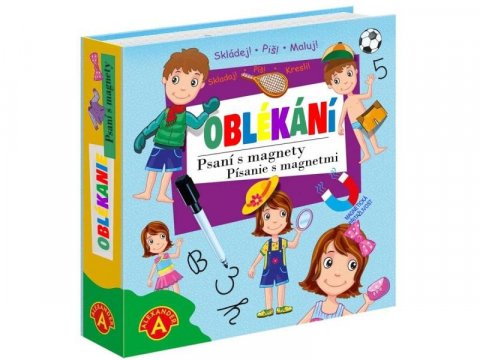 neuveden: Psaní s magnety - Oblékání