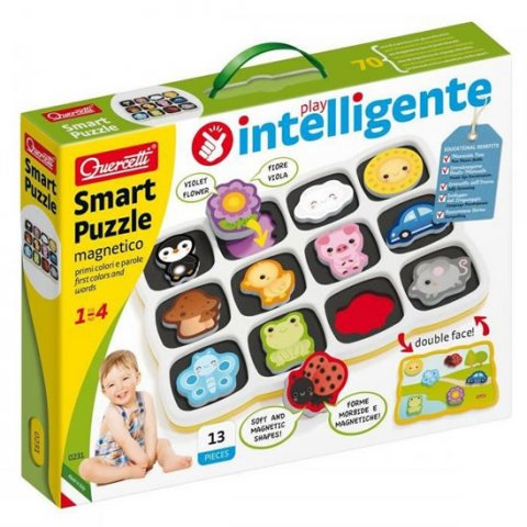 neuveden: Smart Puzzle magnetico first colors and words - magnetická skládačka neuveden: Smart Puzzle magnetico first colors and words - magnetická skládačka