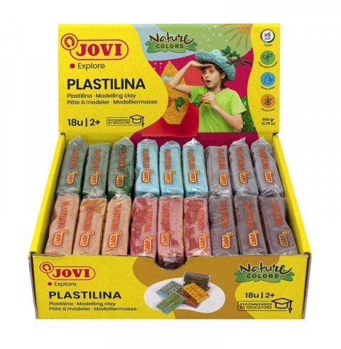 neuveden: Plastelína JOVI příroda 18 x 50 g