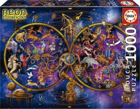 neuveden: Puzzle svítící Souhvězdí 1000 dílků