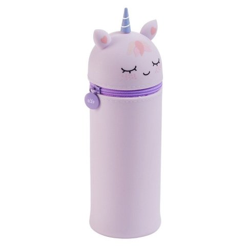 neuveden: Penál se zipem Little Pets - Jednorožec, sv. fialový