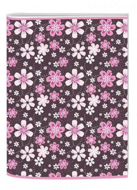 neuveden: Stil Sešit A5 linkovaný Pink flower