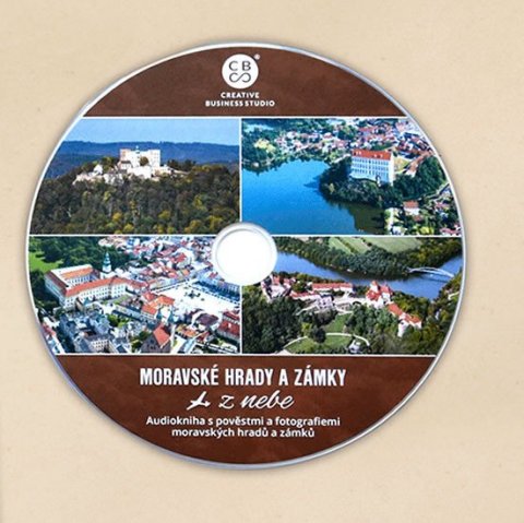 Paprčka Milan: Moravské hrady a zámky z nebe - DVD