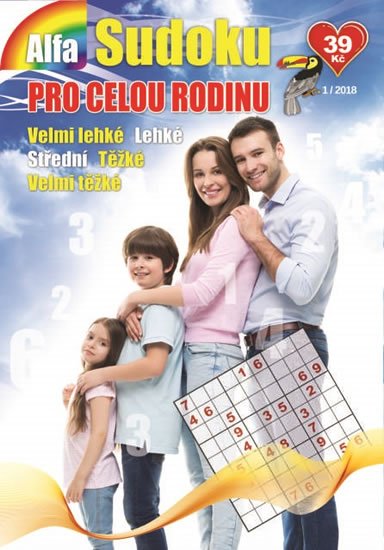 neuveden: Sudoku pro celou rodinu 1/2018 neuveden: Sudoku pro celou rodinu 1/2018