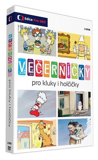 neuveden: Večerníčky pro kluky i holčičky - 3DVD neuveden: Večerníčky pro kluky i holčičky - 3DVD