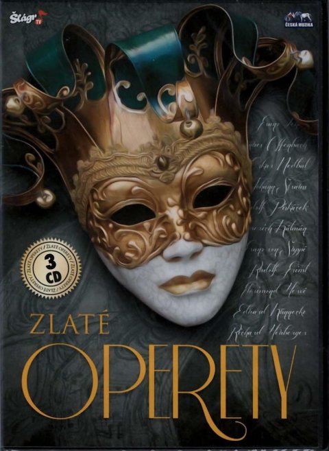 neuveden: Zlaté operety - 3 CD neuveden: Zlaté operety - 3 CD