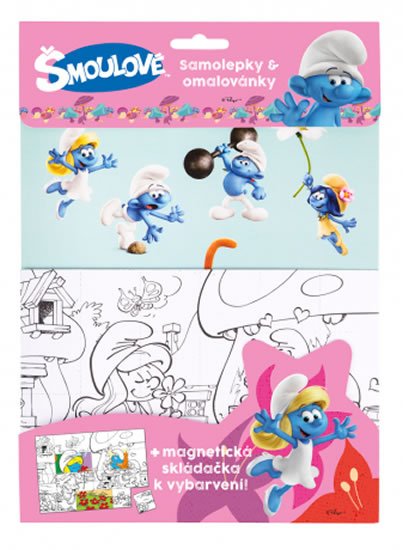 neuveden: Šmoulové set - růžová, magnetky neuveden: Šmoulové set - růžová, magnetky