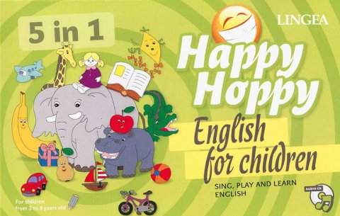 neuveden: Happy Hoppy English for children 5 in 1