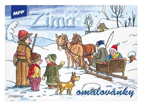 neuveden: Omalovánky MFP Zima