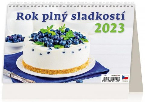 neuveden: Kalendář stolní 2023 - Rok plný sladkostí