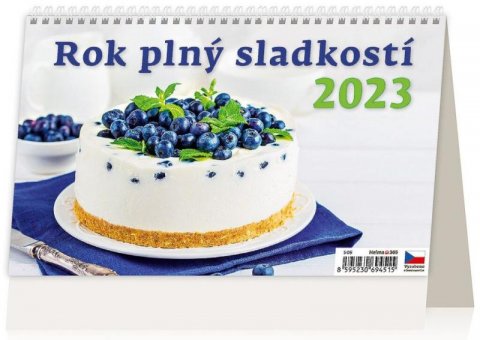 neuveden: Kalendář stolní 2023 - Rok plný sladkostí neuveden: Kalendář stolní 2023 - Rok plný sladkostí