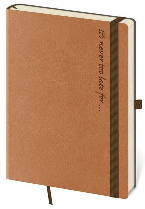 neuveden: Zápisník - Flexies-Brown - tečkovaný L