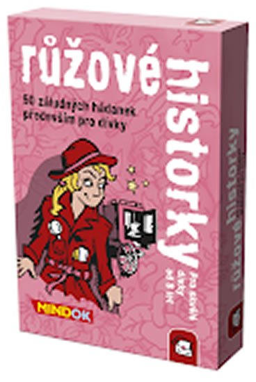 Bungter Tobias: Růžové historky: 50 záludných hádanek především pro dívky