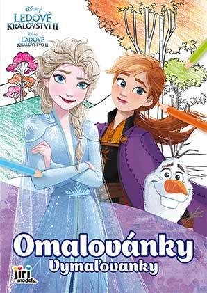 neuveden: Ledové království II - Omalovánky A4 neuveden: Ledové království II - Omalovánky A4