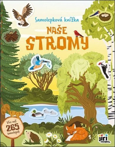neuveden: Samolepková knížka Naše stromy