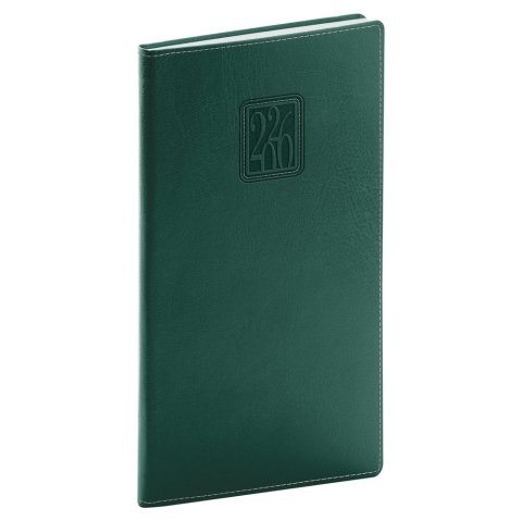 neuveden: Diář 2026: Panama - zelený, kapesní, 9 x 15,5 cm
