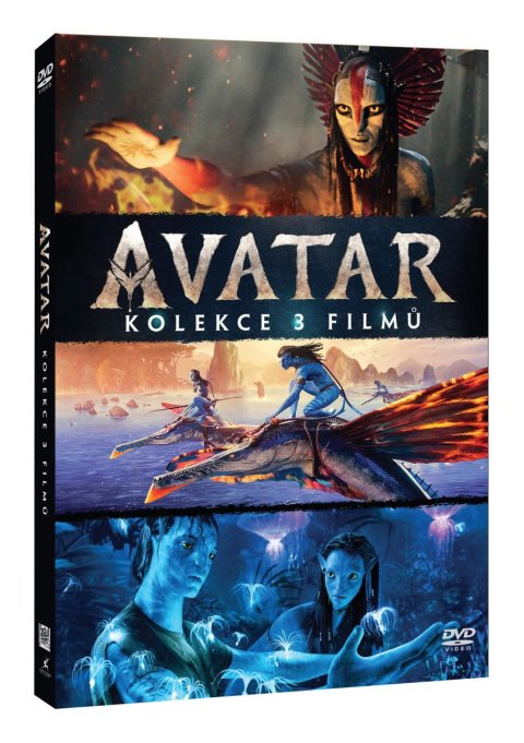 : Avatar kolekce 3 filmů 3DVD