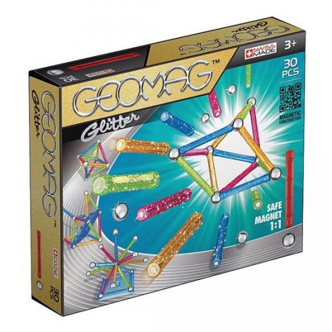 neuveden: Geomag Glitter 30 dílků