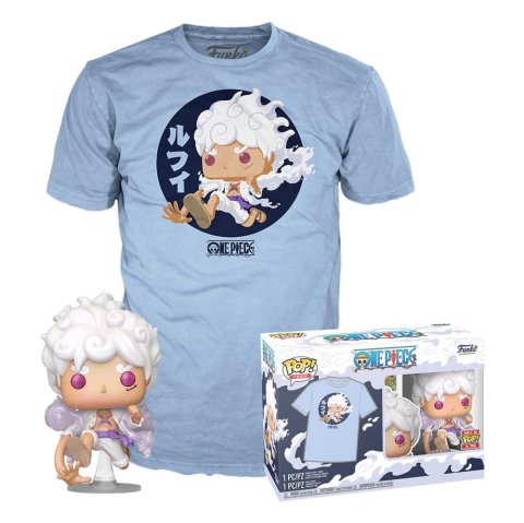 neuveden: Funko POP Tees: One Piece - Luffy Gear Five XL