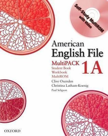 Oxenden Clive: American English File 1 Student´s Book + Workbook Multipack A