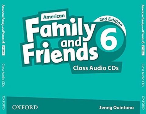 Quintana Jenny: Family and Friends American English 6 Class Audio CDs /3/ (2nd)