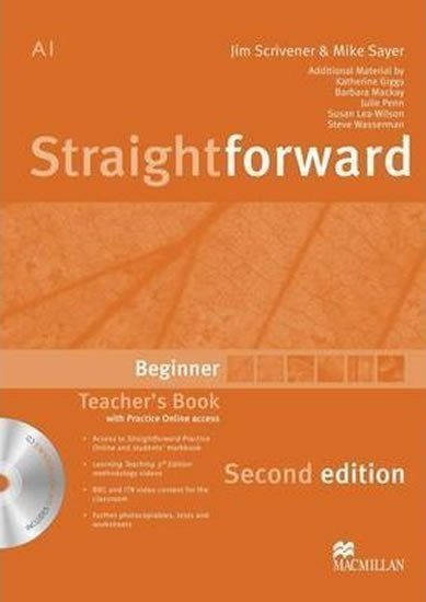 Scrivener Jim: Straightforward Beginner Teacher´s Book Pack,2nd Edition