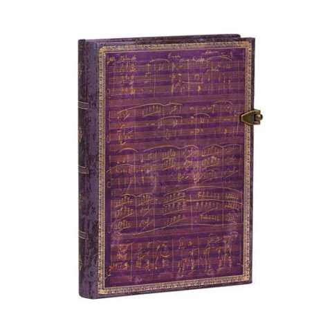 neuveden: Zápisník Paperblanks - Beethoven´s 250th Birthday, Midi / linkovaný
