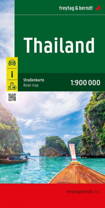 neuveden: Thajsko 1:900 000 / automapa