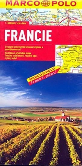 : Francie - automapa 1:800 000
