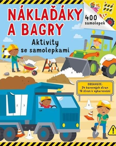 neuveden: Náklaďáky a bagry - 400 samolepek
