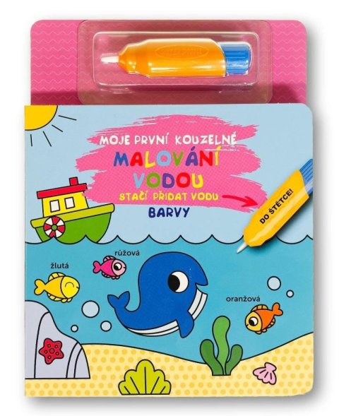 neuveden: Moje první kouzelné malování vodou Barvy