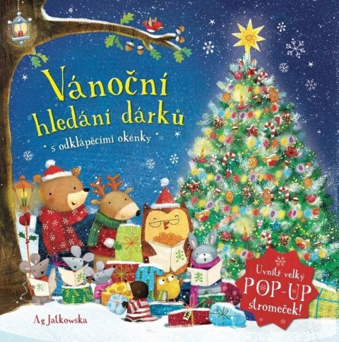 : Vánoční hledání dárků s odklápěcími okénky