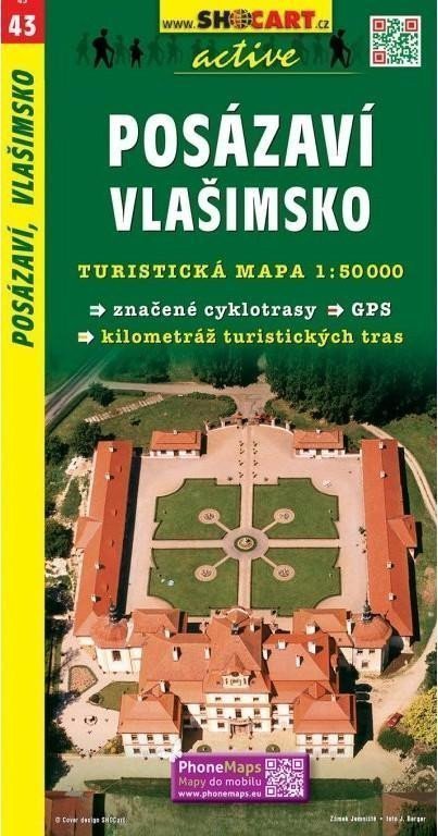 neuveden: SC 043 Posázaví, Vlašimsko 1:50 000