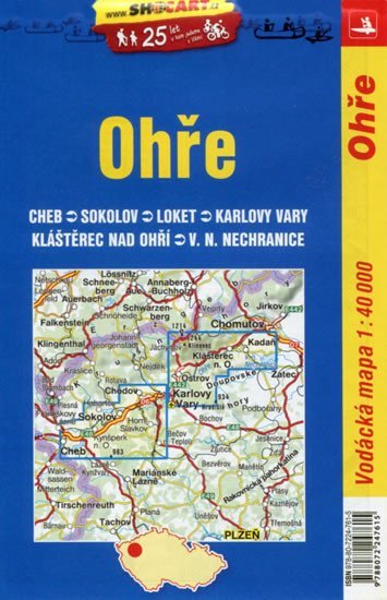 neuveden: Ohře vodácká mapa