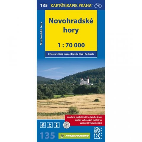 neuveden: 1: 70T(135)-Novohradské hory (cyklomapa)