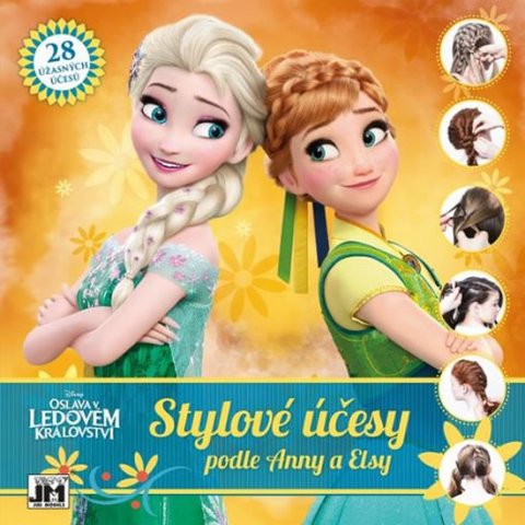 neuveden: Stylové účesy podle Anny a Elsy - Ledové království