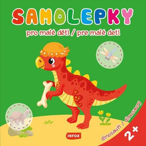 neuveden: Samolepky pro malé děti / Samolepky pre malé deti - Dinosauři