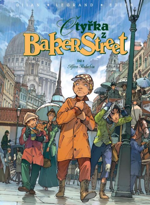Djian J. B.: Čtyřka z Baker Street 2 - Aféra Rabukin Djian J. B.: Čtyřka z Baker Street 2 - Aféra Rabukin