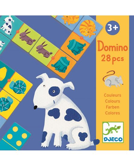 neuveden: Djeco Domino Barevná zvířátka
