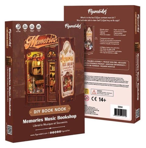 -: Book Nook sada - Vzpomínky na hudbu