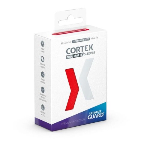 neuveden: Ultimate Guard Obaly na karty standard Cortex - červené matné neuveden: Ultimate Guard Obaly na karty standard Cortex - červené matné