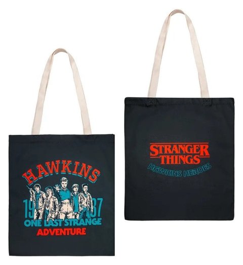 -: Stranger Things Látková taška - One Last Adventure