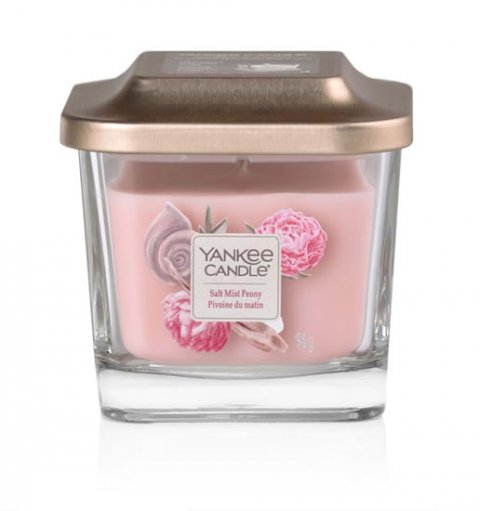 neuveden: YANKEE CANDLE Salt Mist Peony svíčka 96g, 1 knot