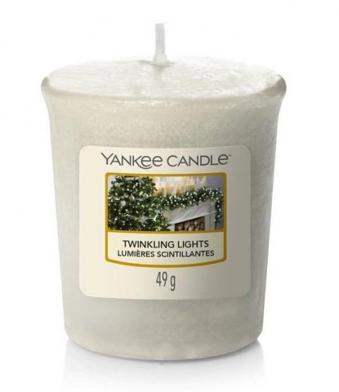 neuveden: YANKEE CANDLE Twinkling Lights svíčka 49g votivní
