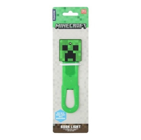 neuveden: Minecraft Lampička do knihy Creeper