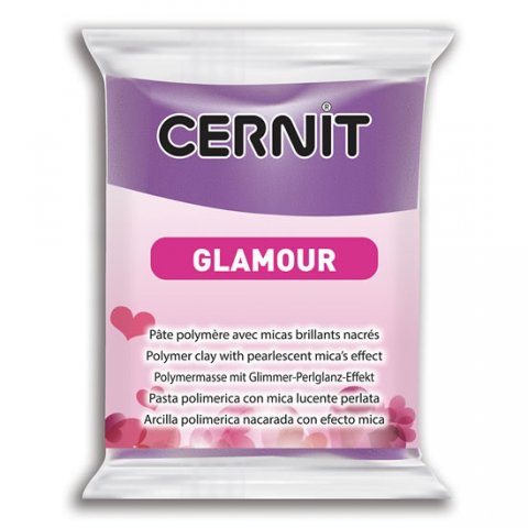 neuveden: CERNIT GLAMOUR 56g - fialová