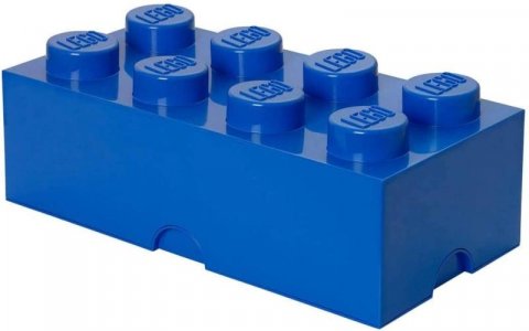 neuveden: Úložný box LEGO 8 - modrý